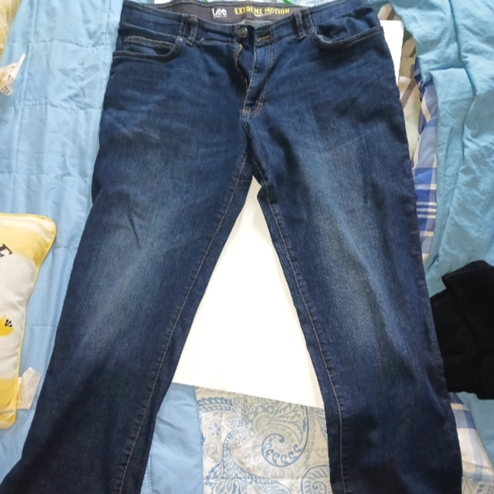 LEE Extreme Motion Regular Fit Bootcut Blue Jeans